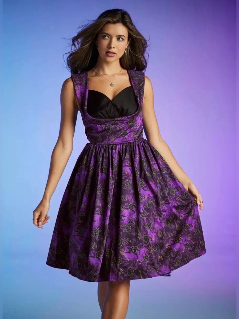 NWT Disney The Little Mermaid Ursula plus size dress size 3X